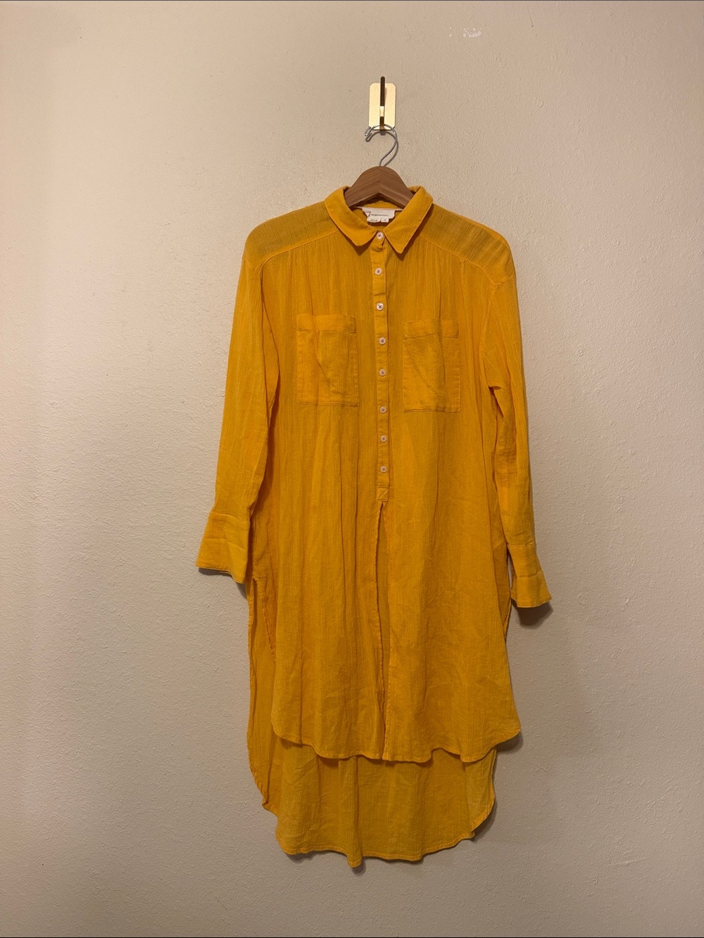 BY ANTHROPOLOGIE DUSTER TUNIC‎ SHIRT TOP Size XS - Picture 5 of 10